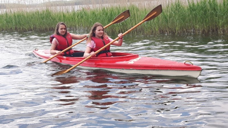 Obóz letni w Kretowinach